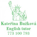 Katka Bužková, English tutor