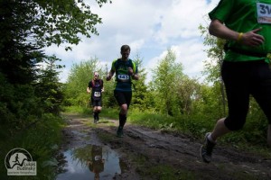 Petr Lisý na trati na 30 km.